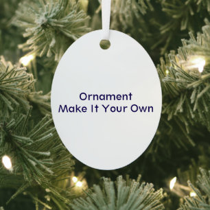 Mach es zu deinem Eigenen Ornament Aus Metall