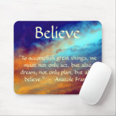 Mach großartige Sachen! Mousepad (Mit Mouse)