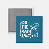 Mach Hemd Math 67 Meme Pemdas Grundschule Magnet (Vorderseite/Rückseite)