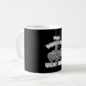 Mach Holzhäcksler wieder großartig Kaffeetasse (Vorderseite Links)