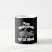 Mach Holzhäcksler wieder großartig Kaffeetasse (Mittel)