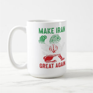 Mach Iran wieder groß Persischer Löwe Tee Kaffeetasse