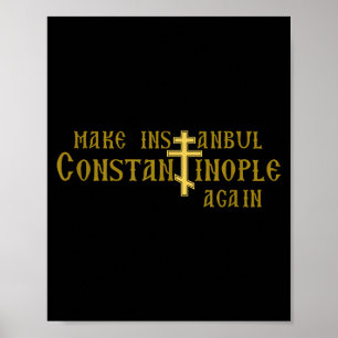 Mach Istanbul wieder Konstantinopel Orthodoxer Chr Poster