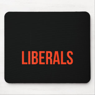 Mach keinen Spaß mit Liberalen ohne mich Lustiger Mousepad