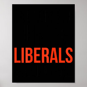 Mach keinen Spaß mit Liberalen ohne mich Lustiger Poster