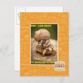 MACH! Langsam! Postkarte (Vorne/Hinten)