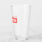 Mach mal Pause Bold Typography Pint Glas (Links)
