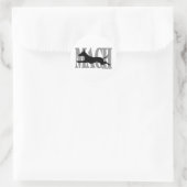 MACH Manchester Runder Aufkleber (Tasche)
