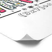 Mach Mathe 67 Mathelehrer Sechs Poster (Ecke)