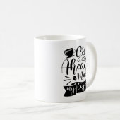 Mach Mein Kaffee Kaffeetasse (VorderseiteRechts)