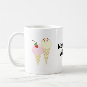 Mach Meinen Doppelt Kaffeetasse