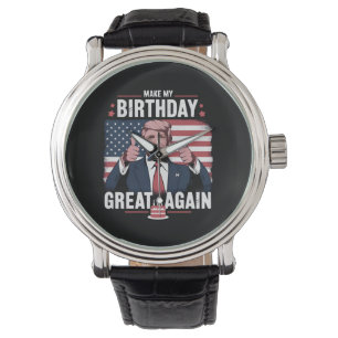 Mach meinen Geburtstag wieder großartig, lustiger  Armbanduhr