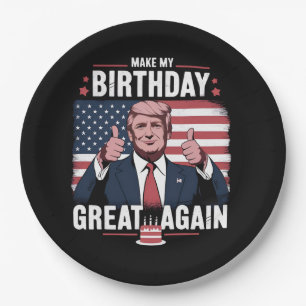 Mach meinen Geburtstag wieder großartig, lustiger  Pappteller