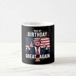 Mach meinen Geburtstag wieder großartig lustiger T Kaffeetasse