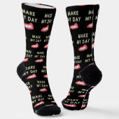 Mach meinen Tag Socken (Gewinkelt)