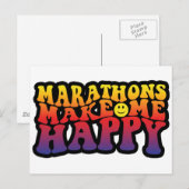 Mach mich glücklich! postkarte (Vorne/Hinten)