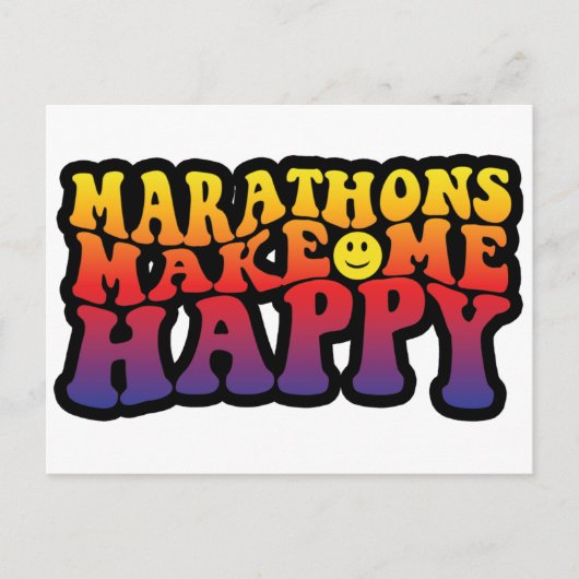 Mach mich glücklich! postkarte (Vorderseite)