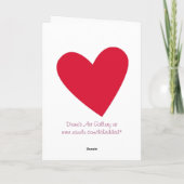 Mach mich Hübsch, Mama. Karte (Rückseite)