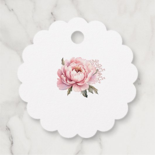 Mach mich nicht dazu zu, dass ich die Gefälligkeit Geschenkanhänger (Rückseite)