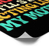 Mach mich nicht wütend, sonst fange ich an, mich w poster (Ecke)