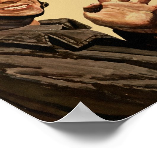 Mach mir ein Sandwich Poster (Ecke)