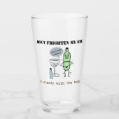 Mach mir keine Angst, geh ruhig mit der Tonika! Glas (Vorderseite)