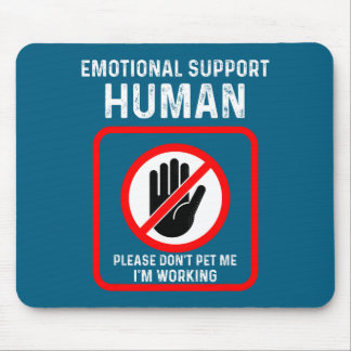 Mach mir menschliches emotionales Unterstützungsko Mousepad