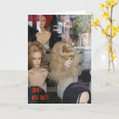 Mach nicht aus! Geburtskarte Karte (Gelbe Blume)