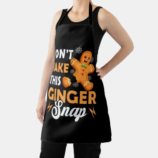 Mach nicht, dass diese Ingwer-Snap-Redhead-Weihnac Schürze (InSitu)