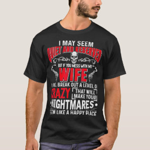 Mach nicht mit meiner Ehefrau ein lustiges Geschen T-Shirt