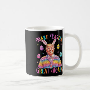 Mach Ostern wieder großartig, lustiger Trump-Hase Kaffeetasse