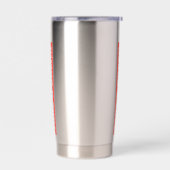 Mach Pause Roter Block Thermal Tumbler Thermobecher (Links)