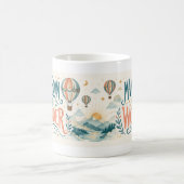 Mach Platz für Wunder Handlettered Becher Kaffeetasse (Mittel)