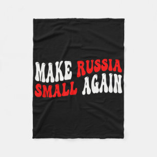 Mach Russland wieder klein Fleecedecke