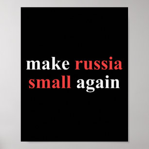 Mach Russland wieder klein Politische Erklärung Uk Poster