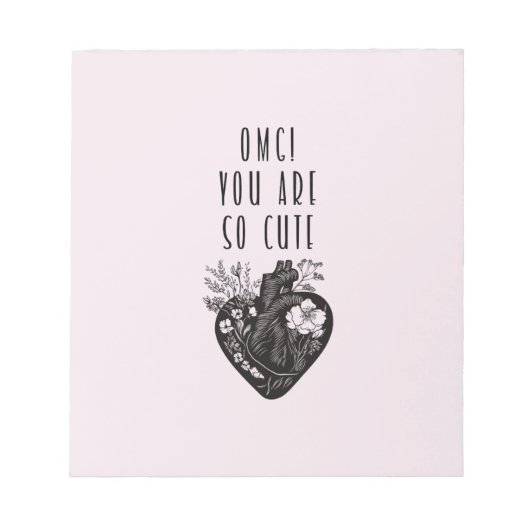 MACH! Sie sind so niedlich - Notepad Notizblock (Vorderseite)