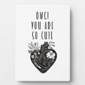 MACH! Sie sind so niedlich - Tabletop Plaque mit E Fotoplatte (Vorderseite)