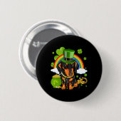 Mach St. Patricks Day wieder großartig, lustiger D Button (Vorne & Hinten)