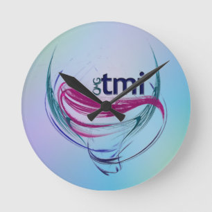 MACH! Tmi Runde Wanduhr