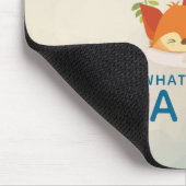 Mach, was dich glücklich macht, Fox mit Herz zu sc Mousepad (Ecke)