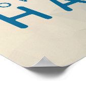 Mach, was dich glücklich macht, Fox mit Herz zu sc Poster (Ecke)