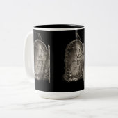 Mach was du willst zweifarbige tasse (Vorderseite Links)