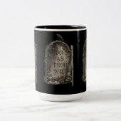 Mach was du willst zweifarbige tasse (Mittel)