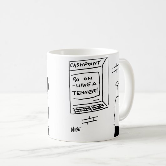 Mach weiter - ein Mieter! Kaffeetasse (VorderseiteRechts)