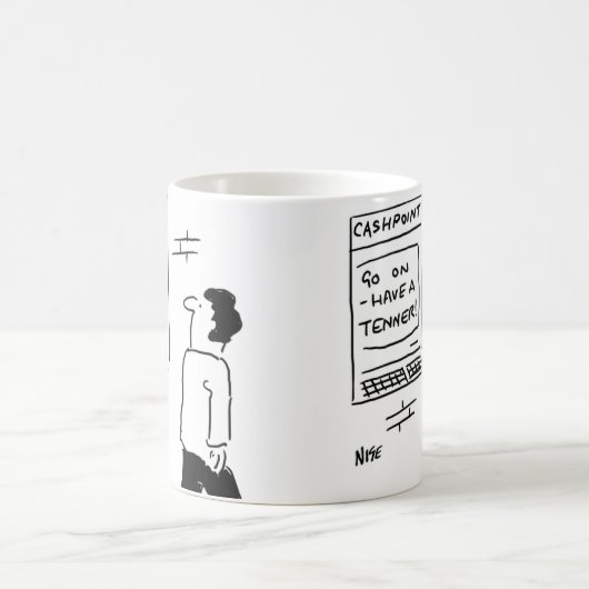 Mach weiter - ein Mieter! Kaffeetasse (Mittel)