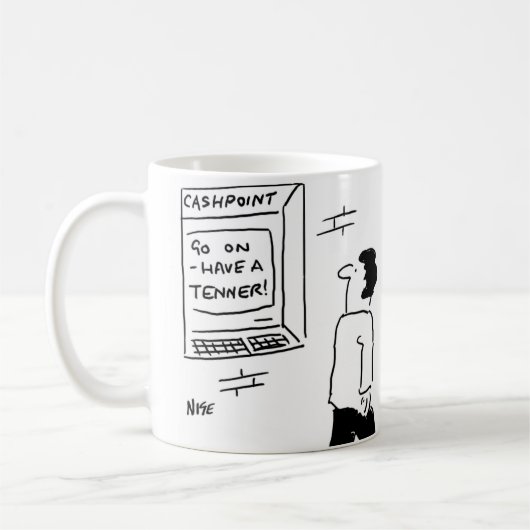 Mach weiter - ein Mieter! Kaffeetasse (Links)