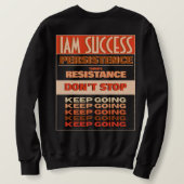 MACH WEITER SWEATSHIRT (Design Rückseite)