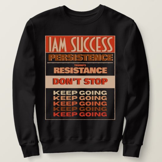 MACH WEITER SWEATSHIRT (Design vorne)