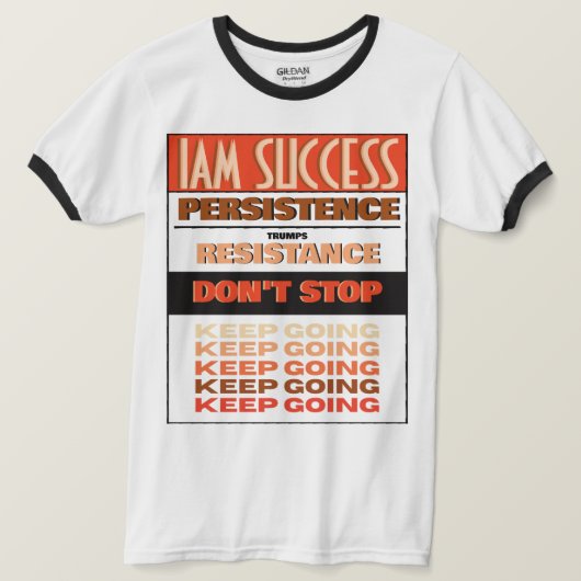 MACH WEITER T-Shirt (Design vorne)