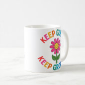 MACH WEITER WACHS WEITER KAFFEETASSE (VorderseiteRechts)
